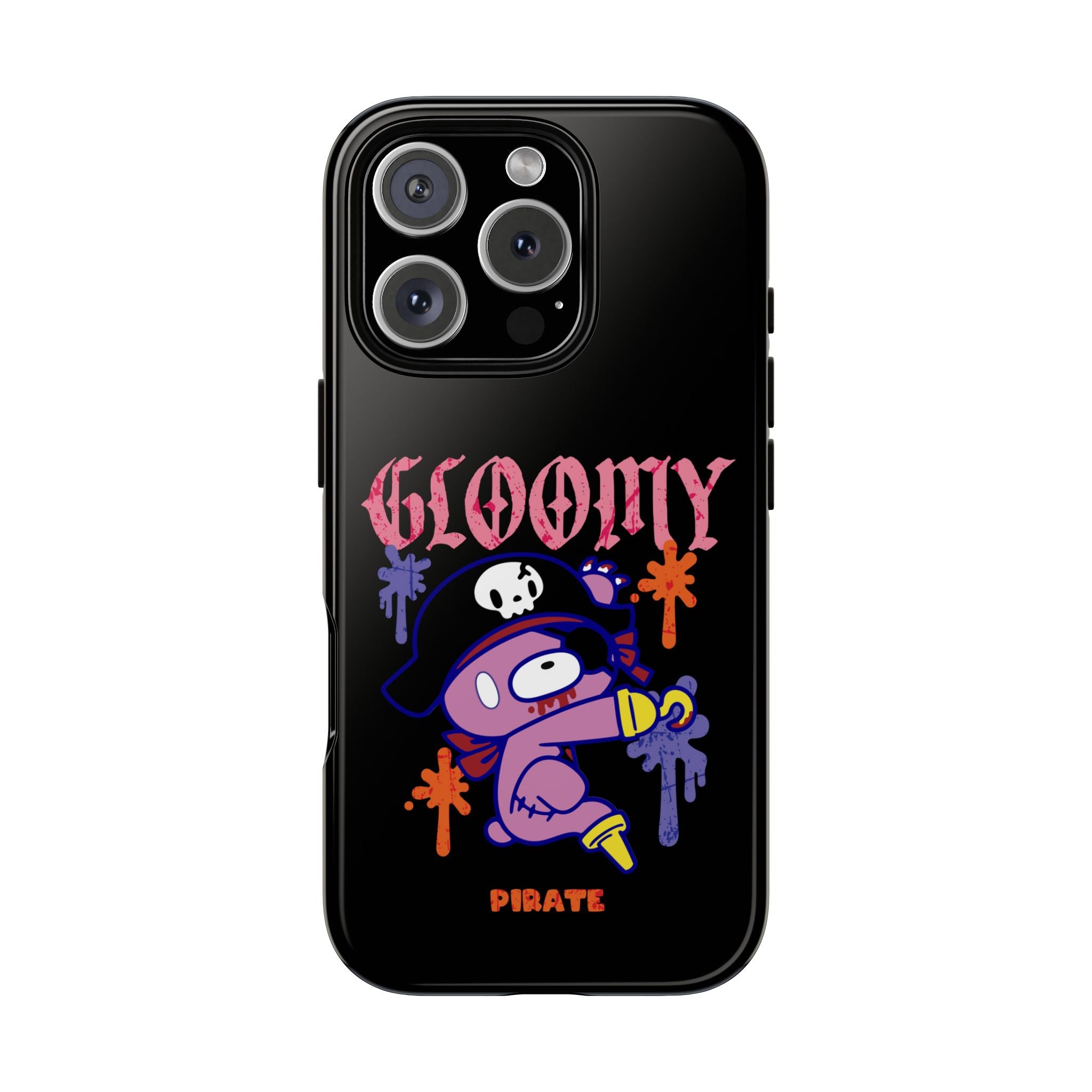 gloomy bear Halloween pirate Phone Case